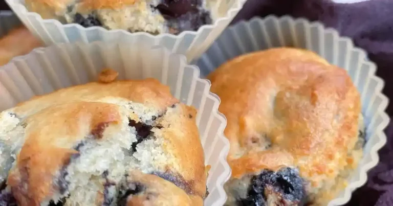 Foto da receita de Muffins de Mirtilo na Air Fryer