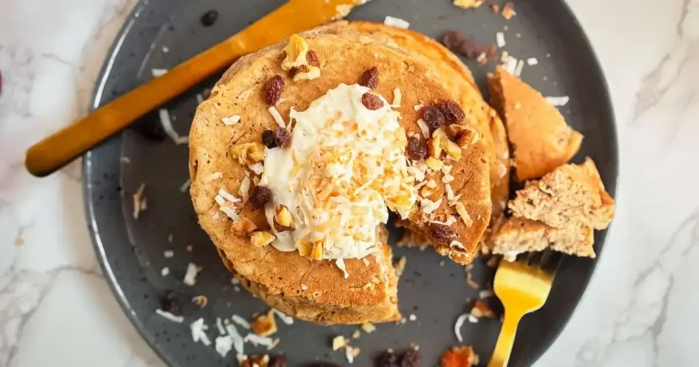Foto da receita de Panquecas de Bolo de Cenoura