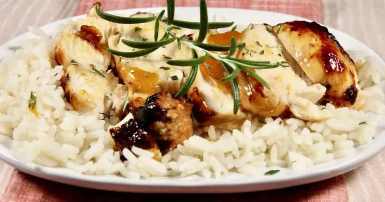 Foto da receita de Peitos de Frango com Glace de Damasco