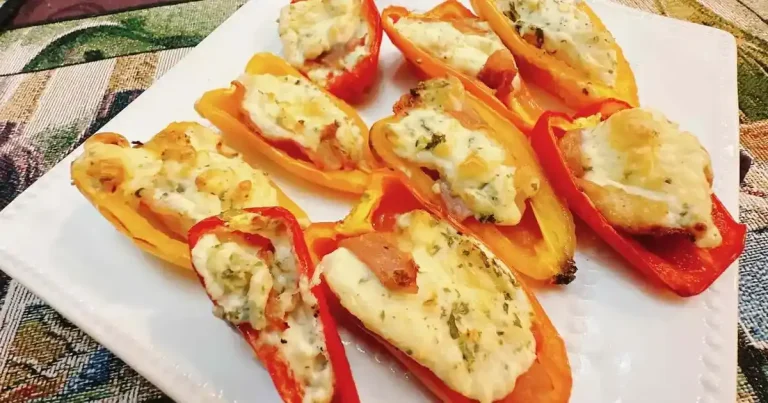 Foto da receita de Pimentões Mini Recheados na Air Fryer