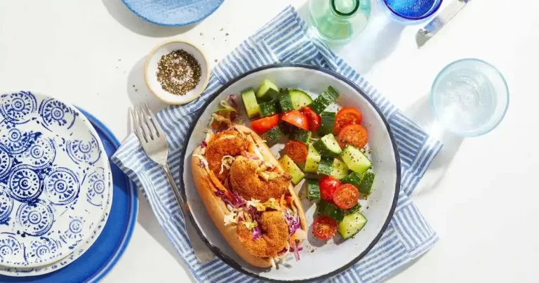 Foto da receita de Po’ Boy na Air Fryer