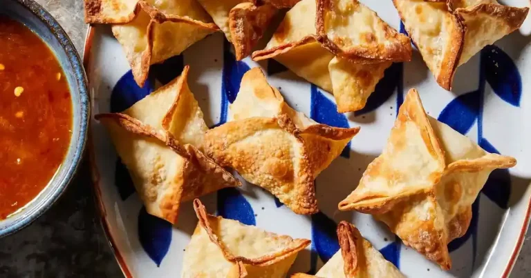 Foto da receita de Rangoon de Caranguejo