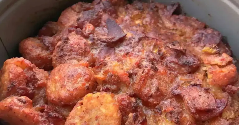 Foto da receita de Recheio de Tater Tot com Bacon e Chouriço