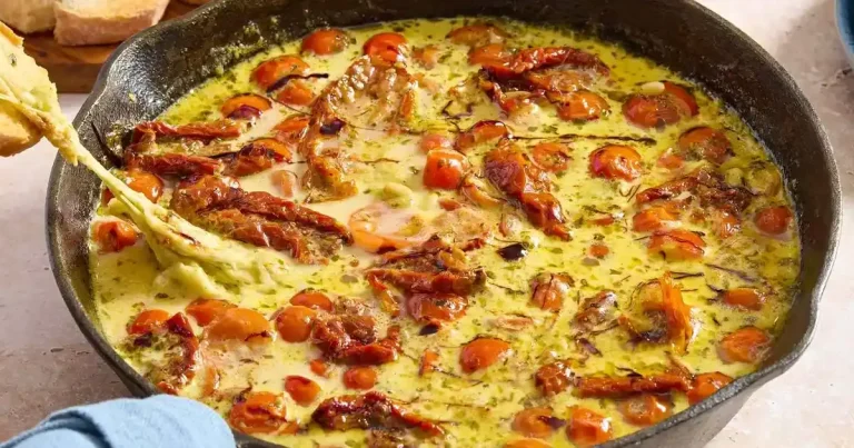 Foto da receita de Requeijão Quente à Caprese