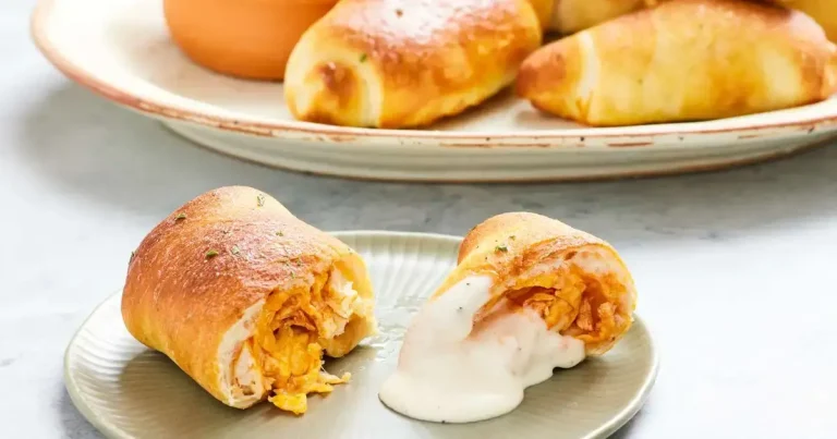Foto da receita de Rolinho de Pizza de Frango Buffalo