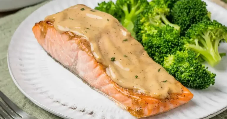 Foto da receita de Salmão com Mostarda e Mel na Air Fryer