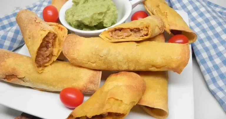 Foto da receita de Taquitos Veganos Crocantes