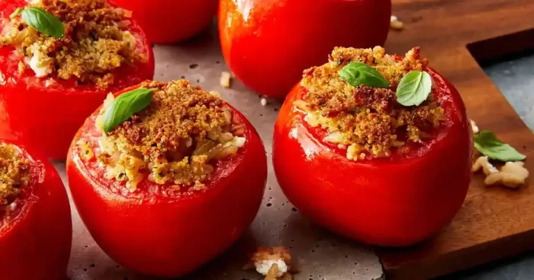 Foto da receita de Tomates Recheados Italianos