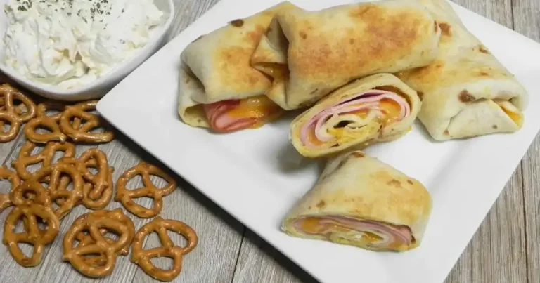 Foto da receita de Wraps de Presunto e Queijo