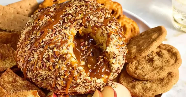 Foto da receita de Bola de Queijo com Torta de Noz Pecan