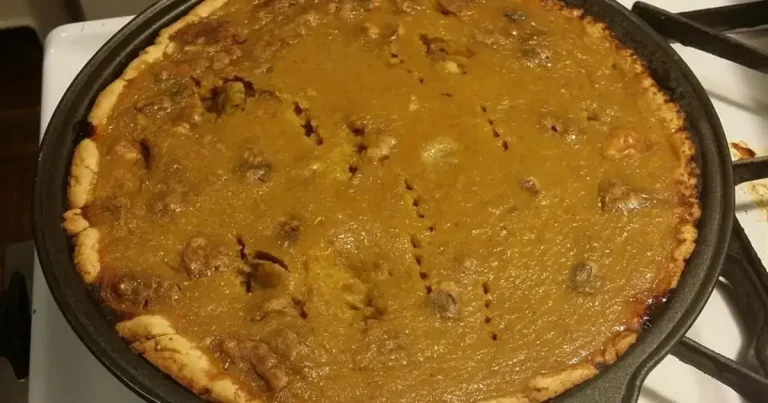 Foto da receita de Torta de Abóbora com Nozes e Baunilha