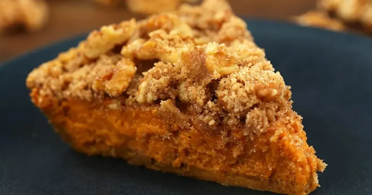 Foto da receita de Torta de Abóbora com Nozes