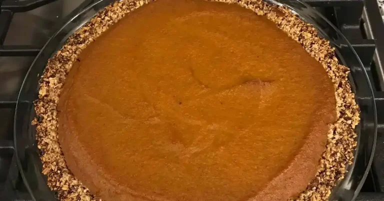 Foto da receita de Torta de Abóbora Vegana