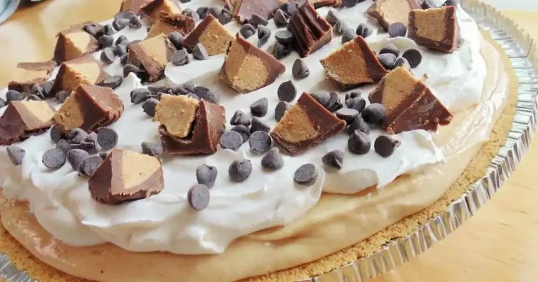 Foto da receita de Torta de Amendoim e Chocolate Sem Forno
