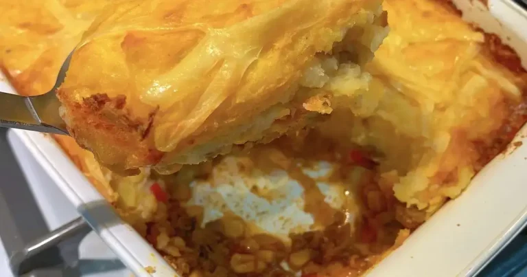 Foto da receita de Torta de Carne ao Estilo Mexicano