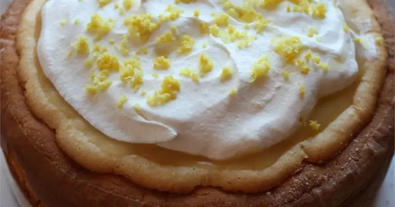 Foto da receita de Torta de Cheesecake de Limão Luscious