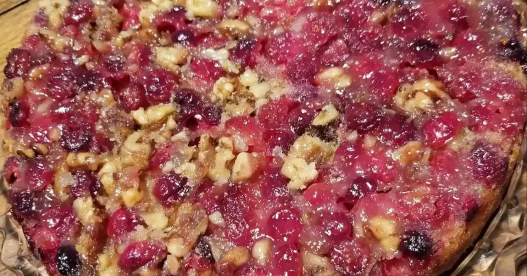 Foto da receita de Torta de Cranberry de Nantucket