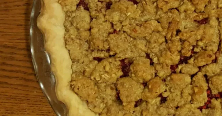 Foto da receita de Torta de Farofa de Cranberry