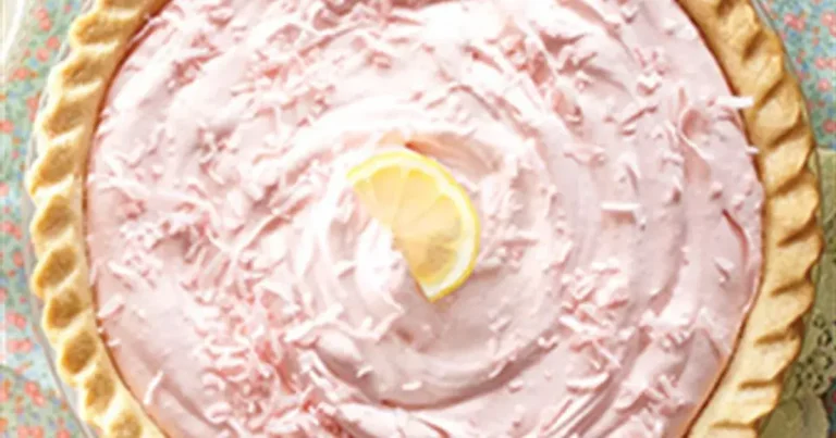 Foto da receita de Torta de Limão Rosa