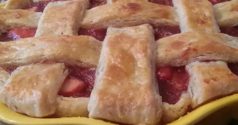 Foto da receita de Torta de Maçã Caramelizada com Cranberries