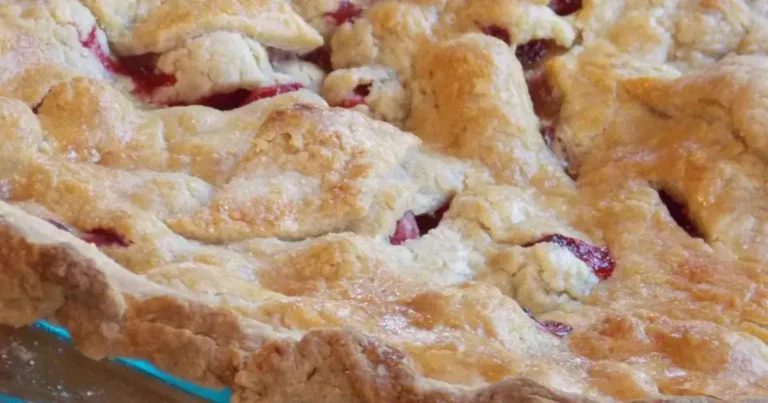 Foto da receita de Torta de Maçã com Cranberries