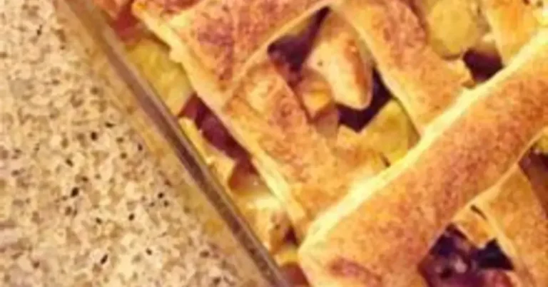 Foto da receita de Torta de Maçã com Crosta Trançada
