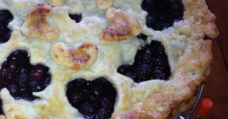 Foto da receita de Torta de Mirtilo da Vovó