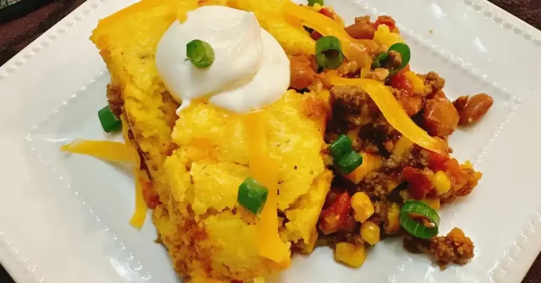 Foto da receita de Torta de Taco com Pão de Milho