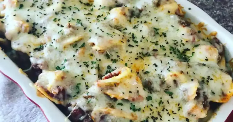 Foto da receita de Torta de Tortellini com Linguiça Italiana