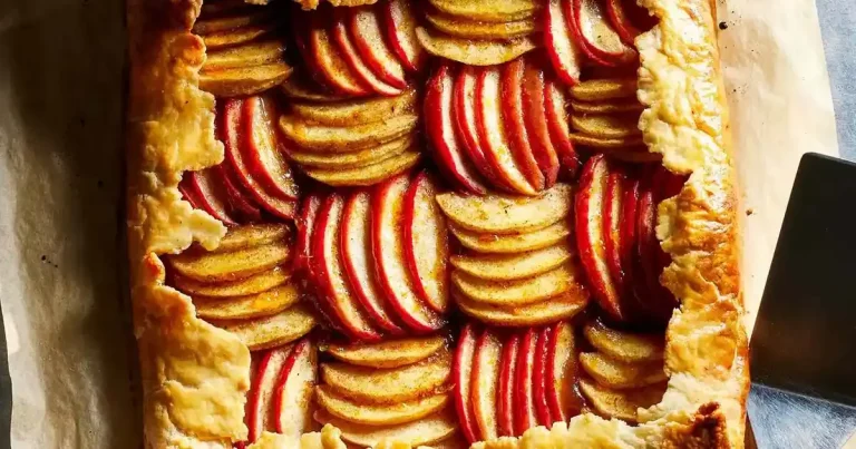 Foto da receita de Torta Rústica de Maçã com Caramelo