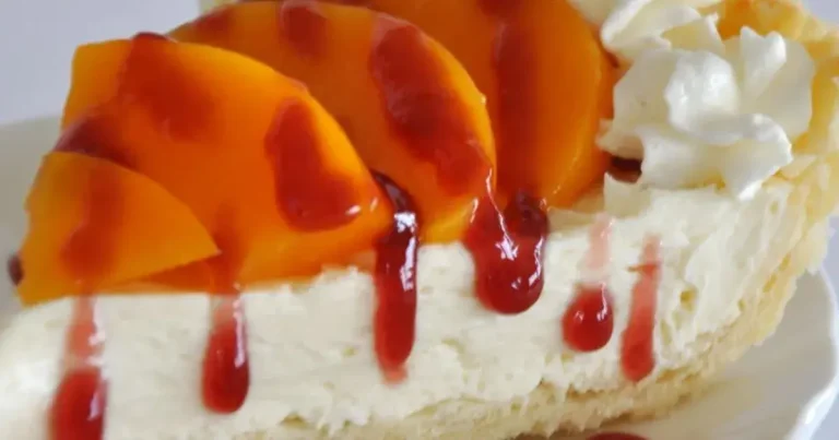 Foto da receita de Torta Surpresa de Pêssego