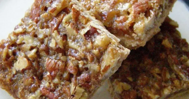 Foto da receita de Barras de Torta de Noz Pecan
