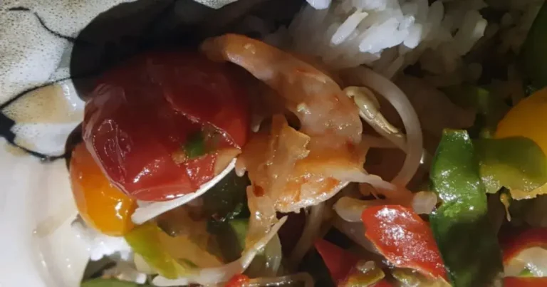 Foto da receita de Camarões Thai com Ervilhas-Tortas