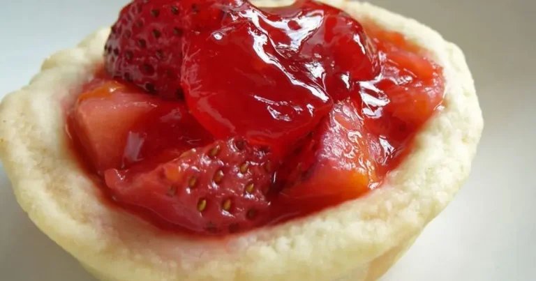 Foto da receita de Mini Tortas de Morango