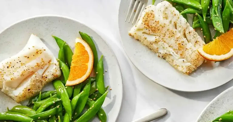 Filé de Bacalhau Empanado com Gergelim