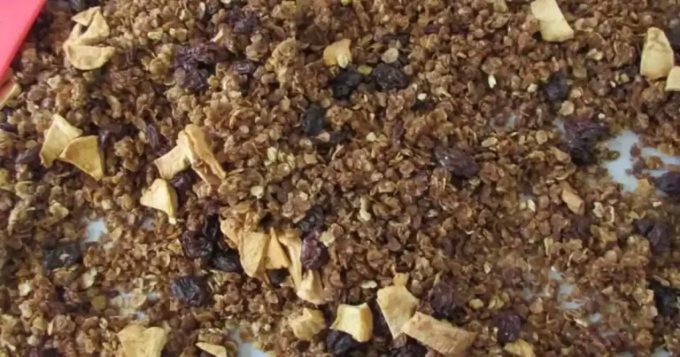 Foto da receita de Granola de Torta de Maçã