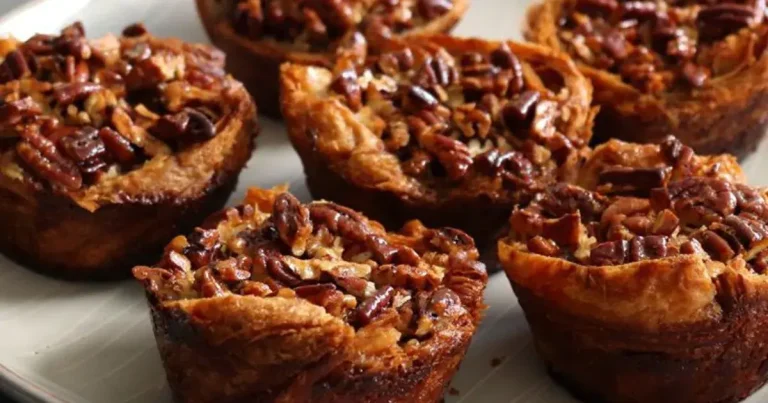 Foto da receita de Mini Tortas de Pecã com Crosta de Croissant