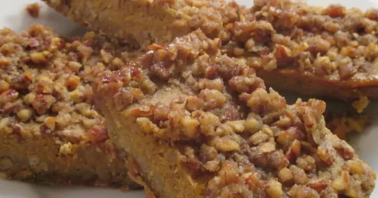 Foto da receita de Quadrados de Torta de Abóbora