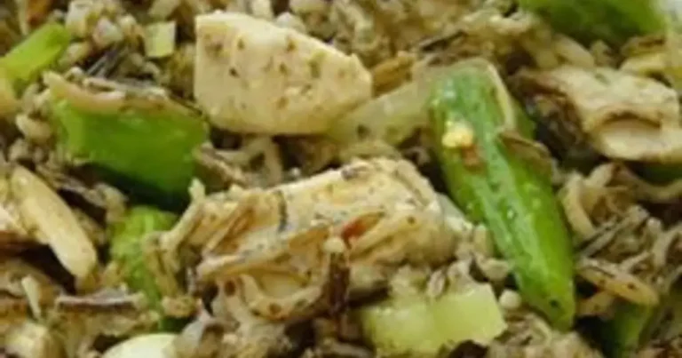 Foto da receita de Salada de Arroz Selvagem com Frango e Ervilhas Tortas
