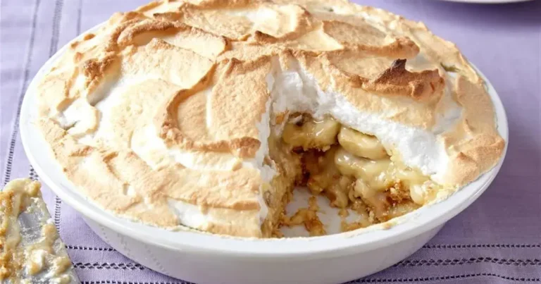 Foto da receita de Torta Caseira de Pudim de Banana