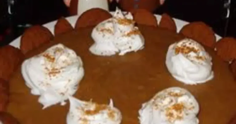 Foto da receita de Torta Chiffon de Abóbora
