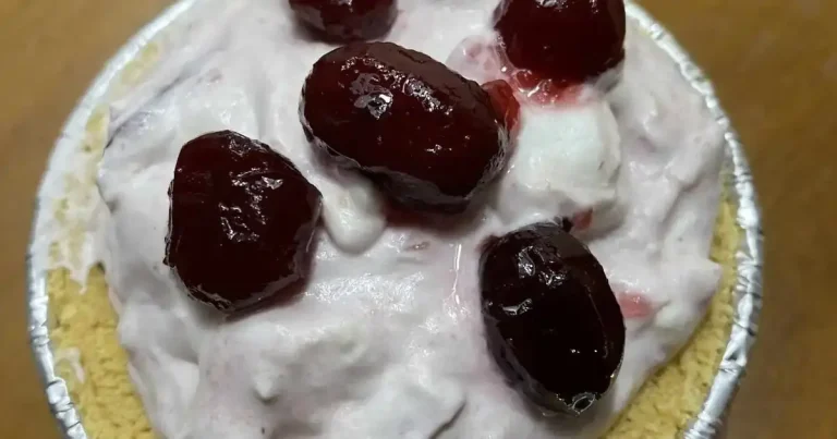 Foto da receita de Torta Congelada de Cranberry do Ártico