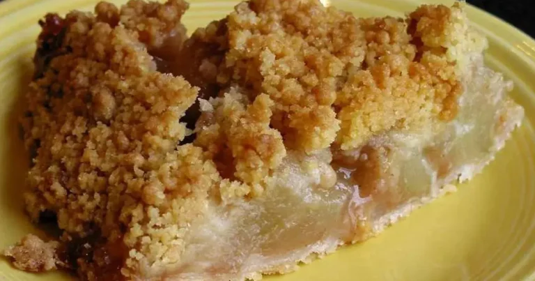 Foto da receita de Torta Crocante de Maçã com Molho de Baunilha