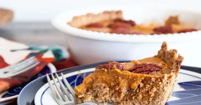 Foto da receita de Torta de Abóbora com Crosta de Nozes Pecan