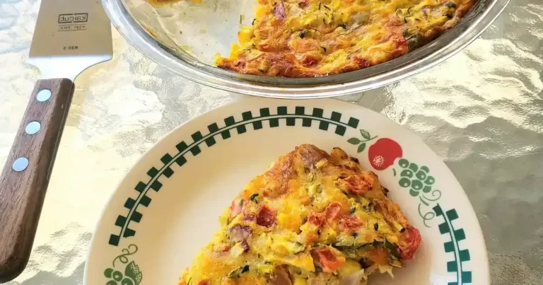 Foto da receita de Torta de Abobrinha, Milho e Tomate