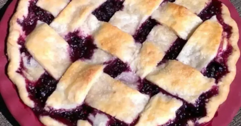 Foto da receita de Torta de Amora Preta