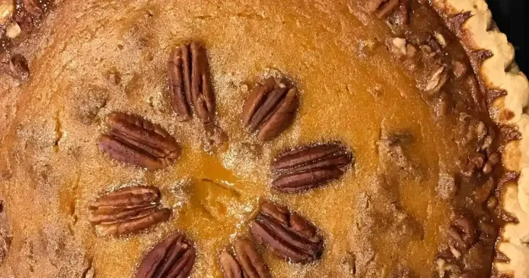 Foto da receita de Torta de Batata Doce com Nozes Pecan