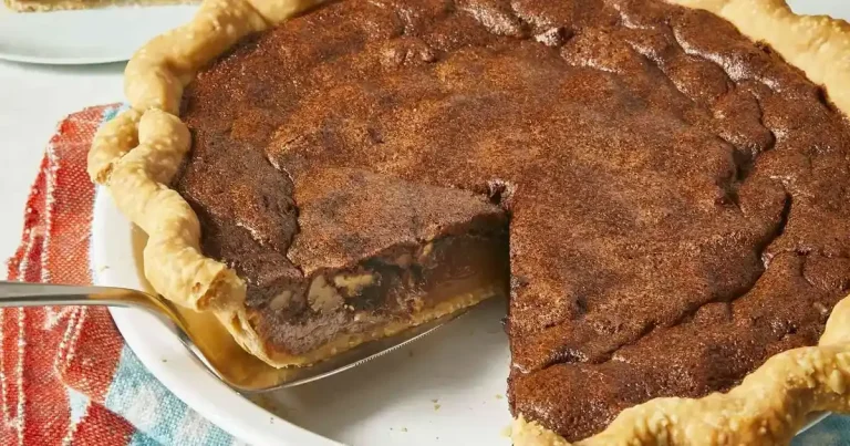 Foto da receita de Torta de Café Espresso com Nozes Pecan e Chocolate