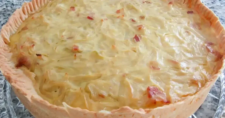 Foto da receita de Torta de Cebola Alemã