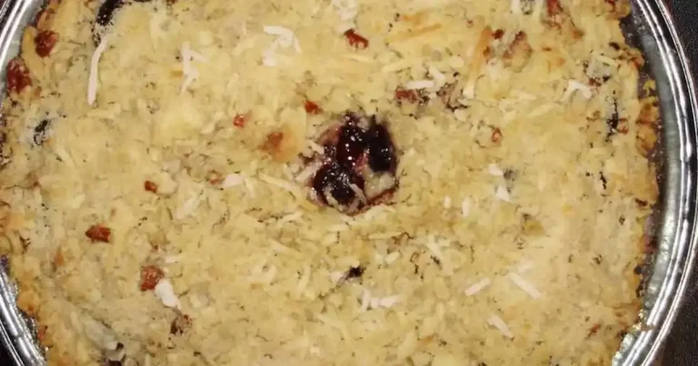 Foto da receita de Torta de Cereja com Crosta de Coco